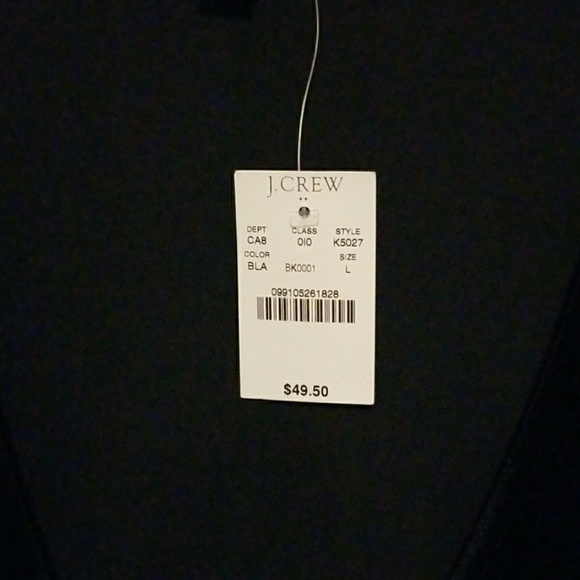 Black Velvet Wrap Top - Picture 2 of 3